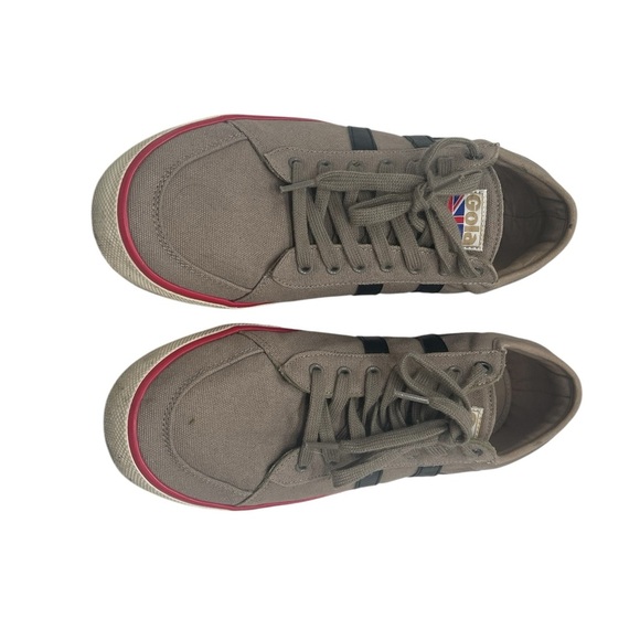 Vegan Gola Classics Men's Comet Plimsoll Sneakers Size 13 - Picture 4 of 15